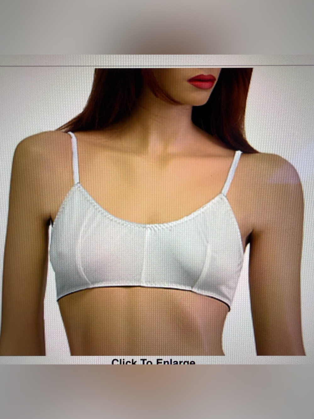 Mary Green Silk Bralette. Small.